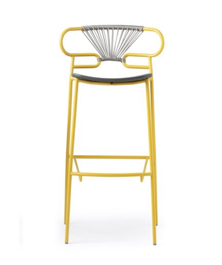 Σκαμπό Genoa MET PU Cross Stool